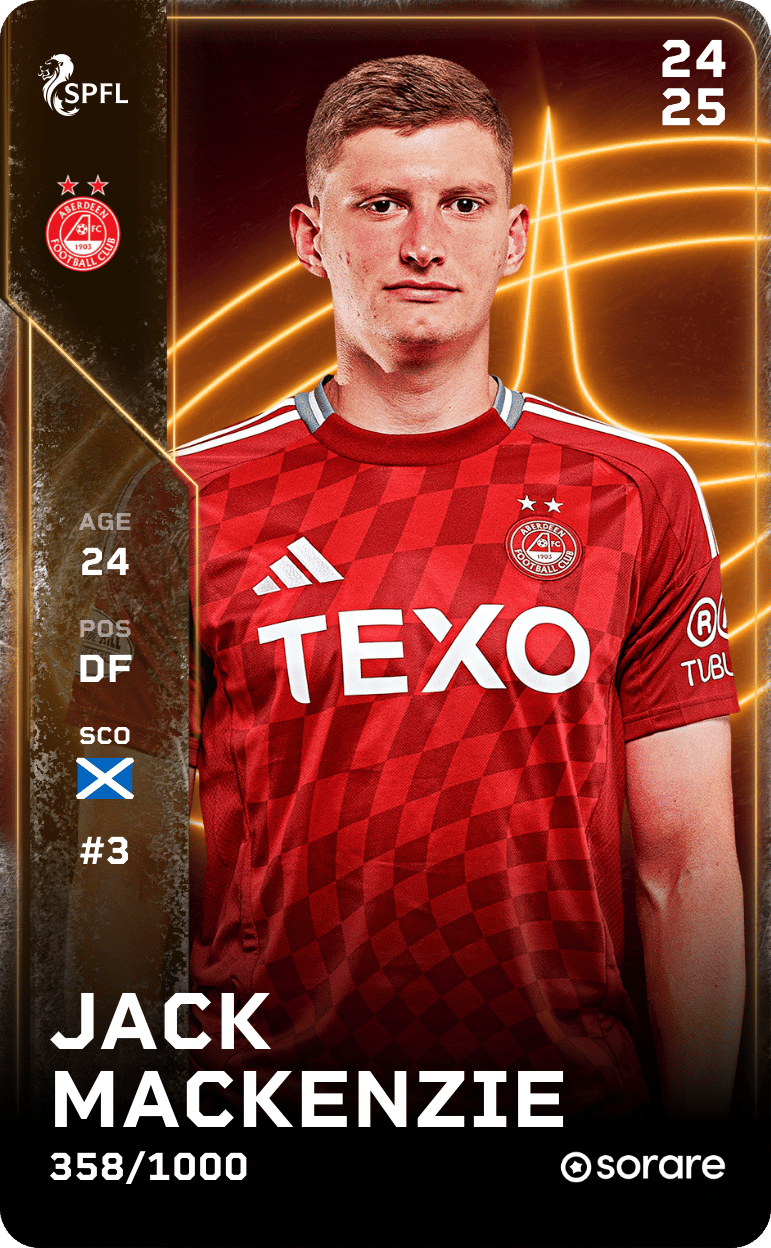 Jack MacKenzie 2024-25 • Limited 358/1000