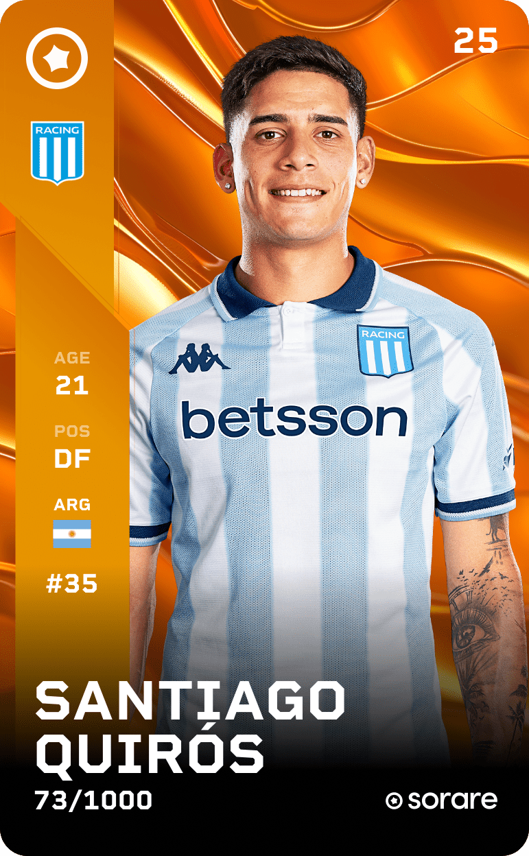 Santiago Quirós 2025-26 • Limited 73/1000