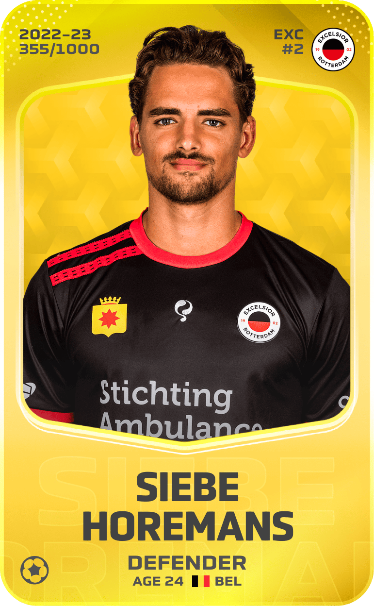 Siebe Horemans 2022-23 • Limited 355/1000