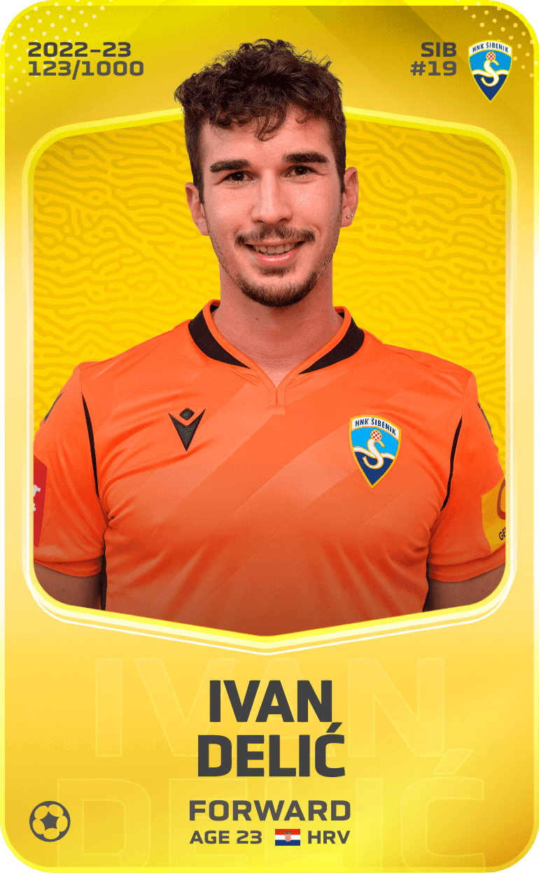 Ivan Delić 2022-23 • Limited 123/1000