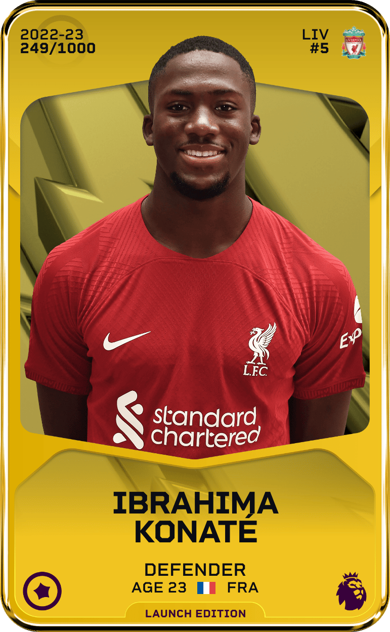 Ibrahima Konaté 2022-23 • Limited 249/1000
