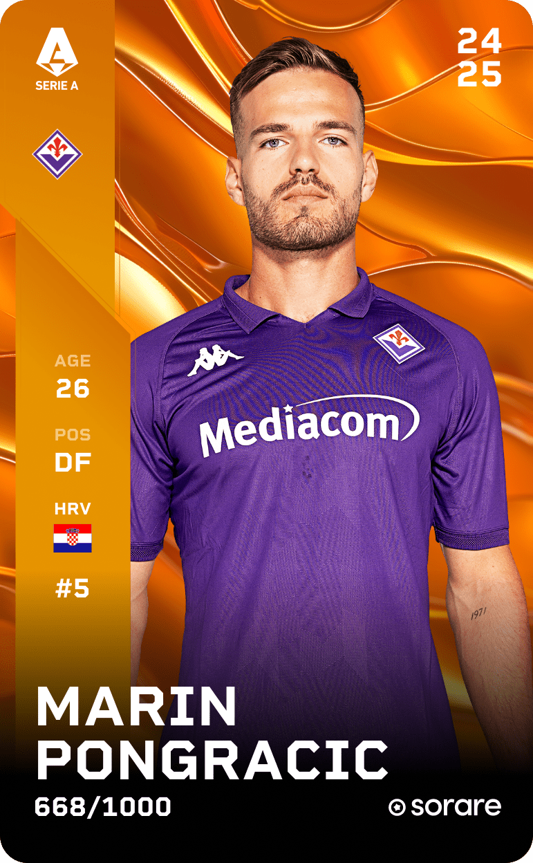 Marin Pongracic 2024-25 • Limited 668/1000
