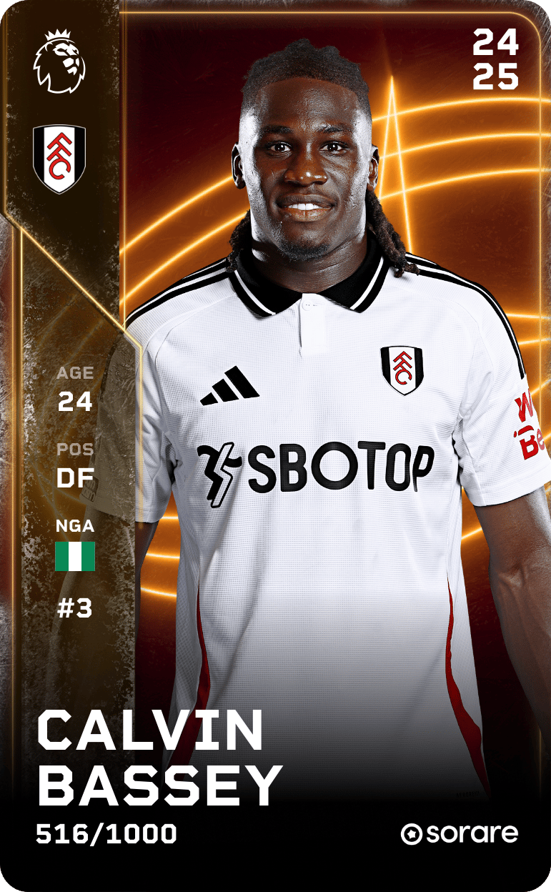 Calvin Bassey 2024-25 • Limited 516/1000