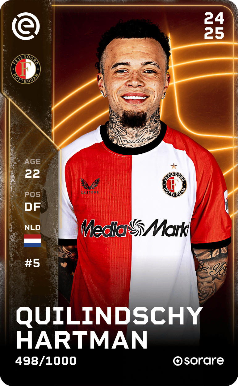 Quilindschy Hartman 2024-25 • Limited 498/1000