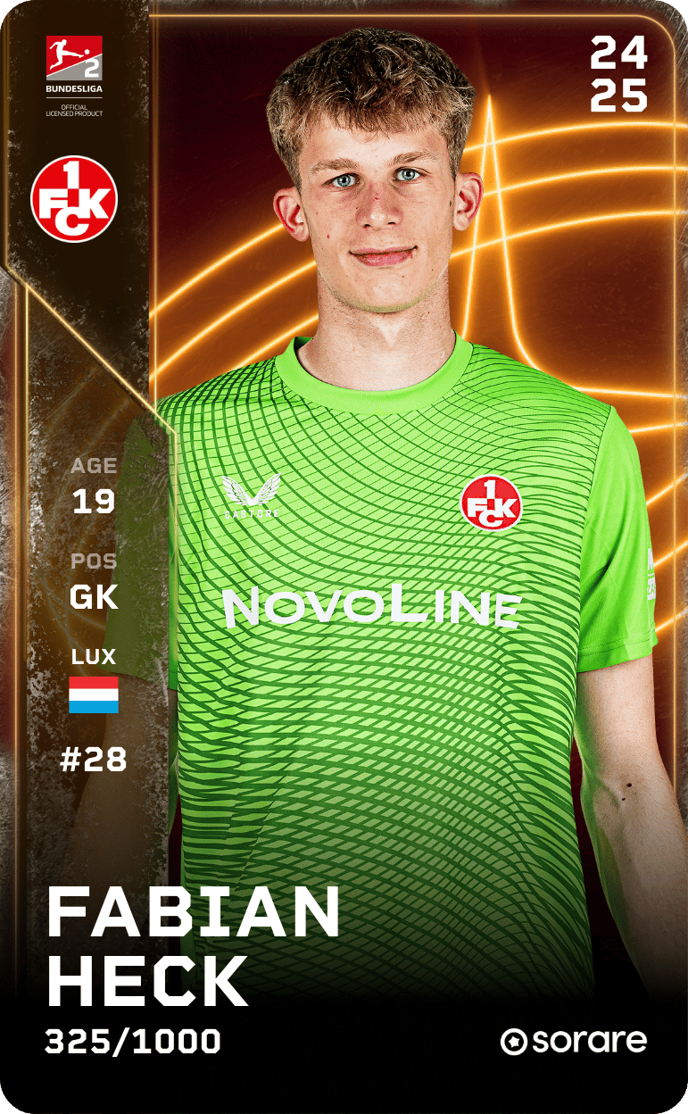 Fabian Heck 2024-25 • Limited 325/1000