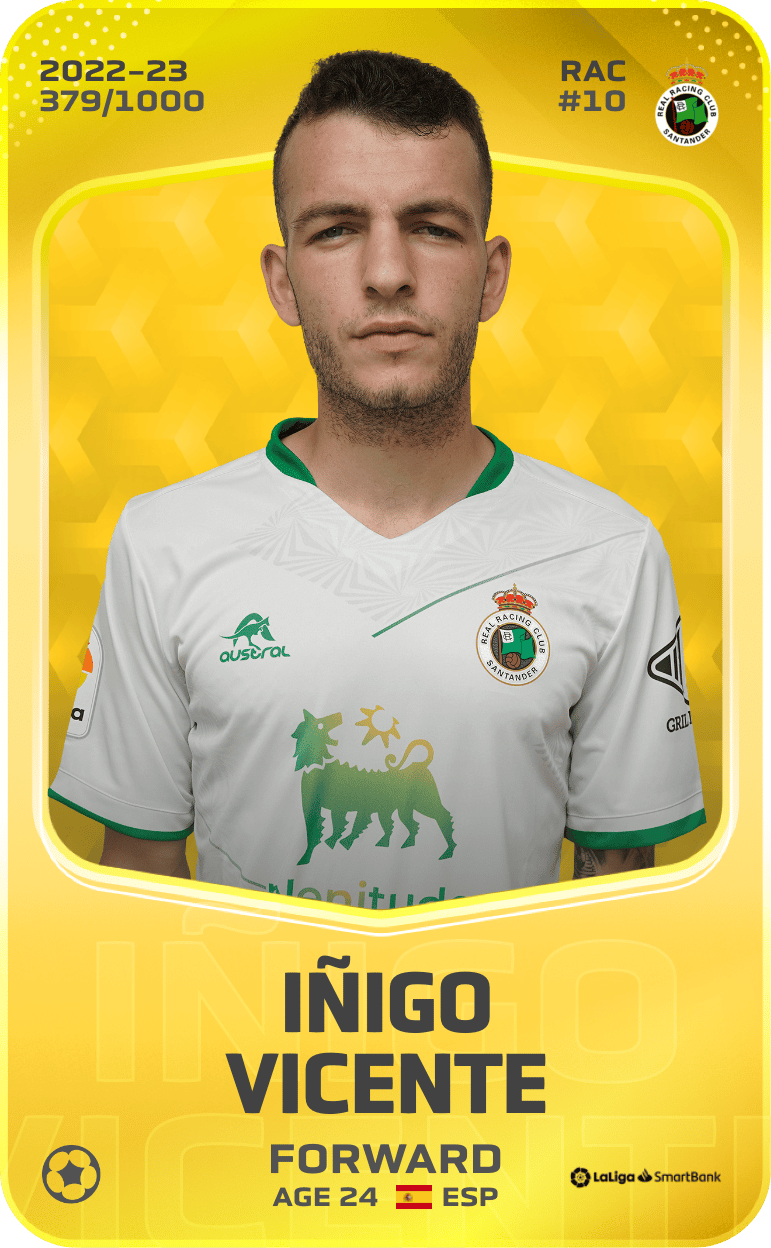 Iñigo Vicente 2022-23 • Limited 379/1000