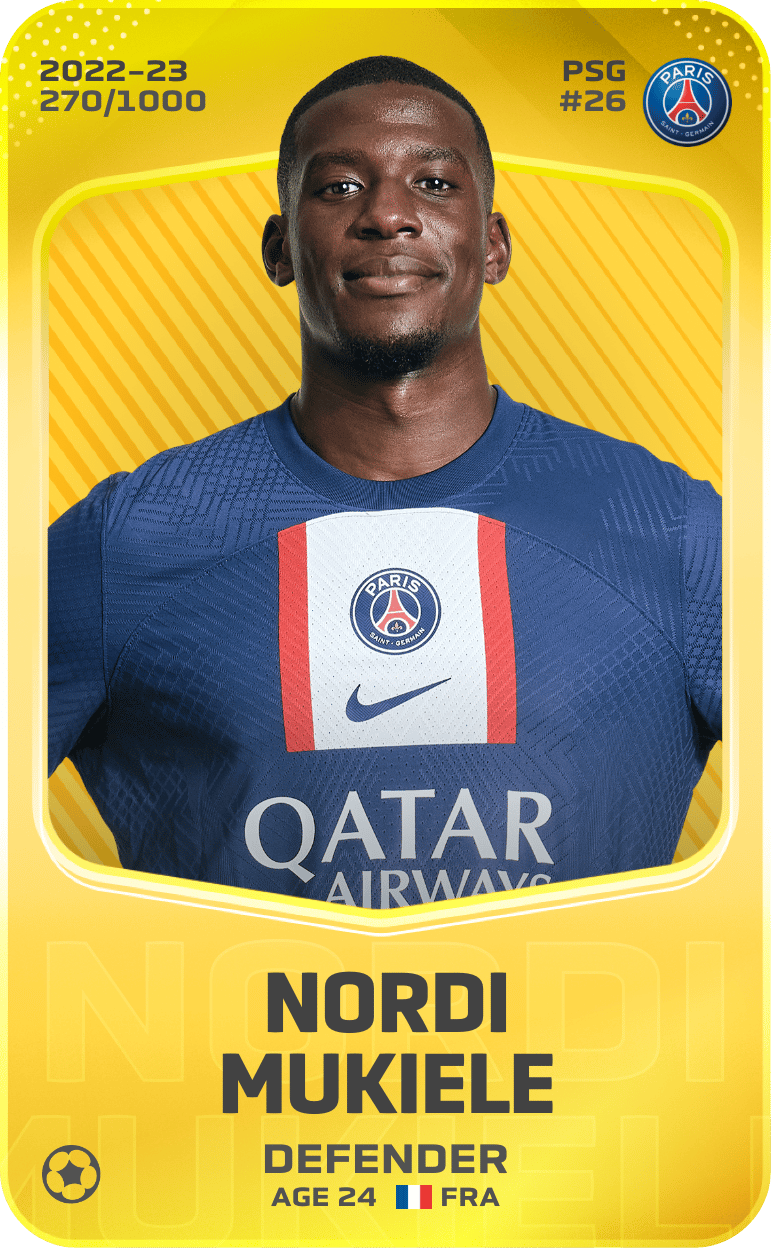 Nordi Mukiele 2022-23 • Limited 270/1000