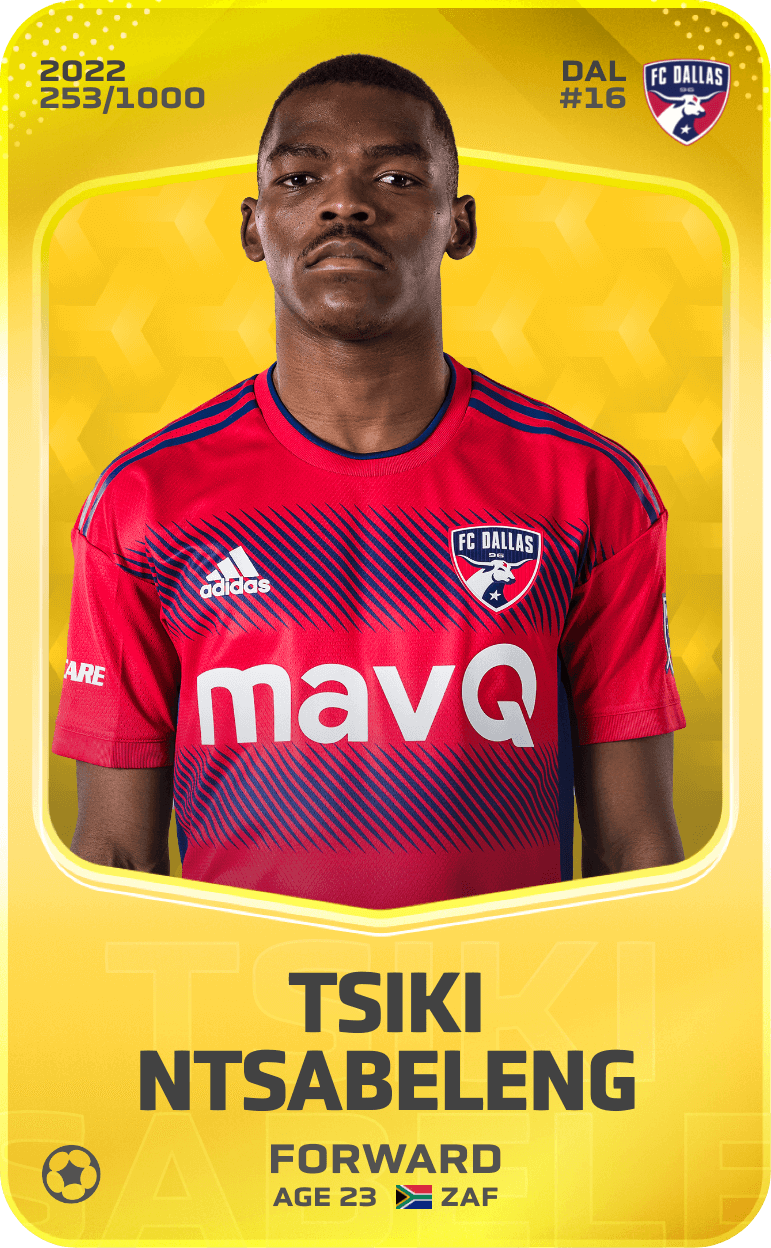 Tsiki Ntsabeleng 2022-23 • Limited 253/1000