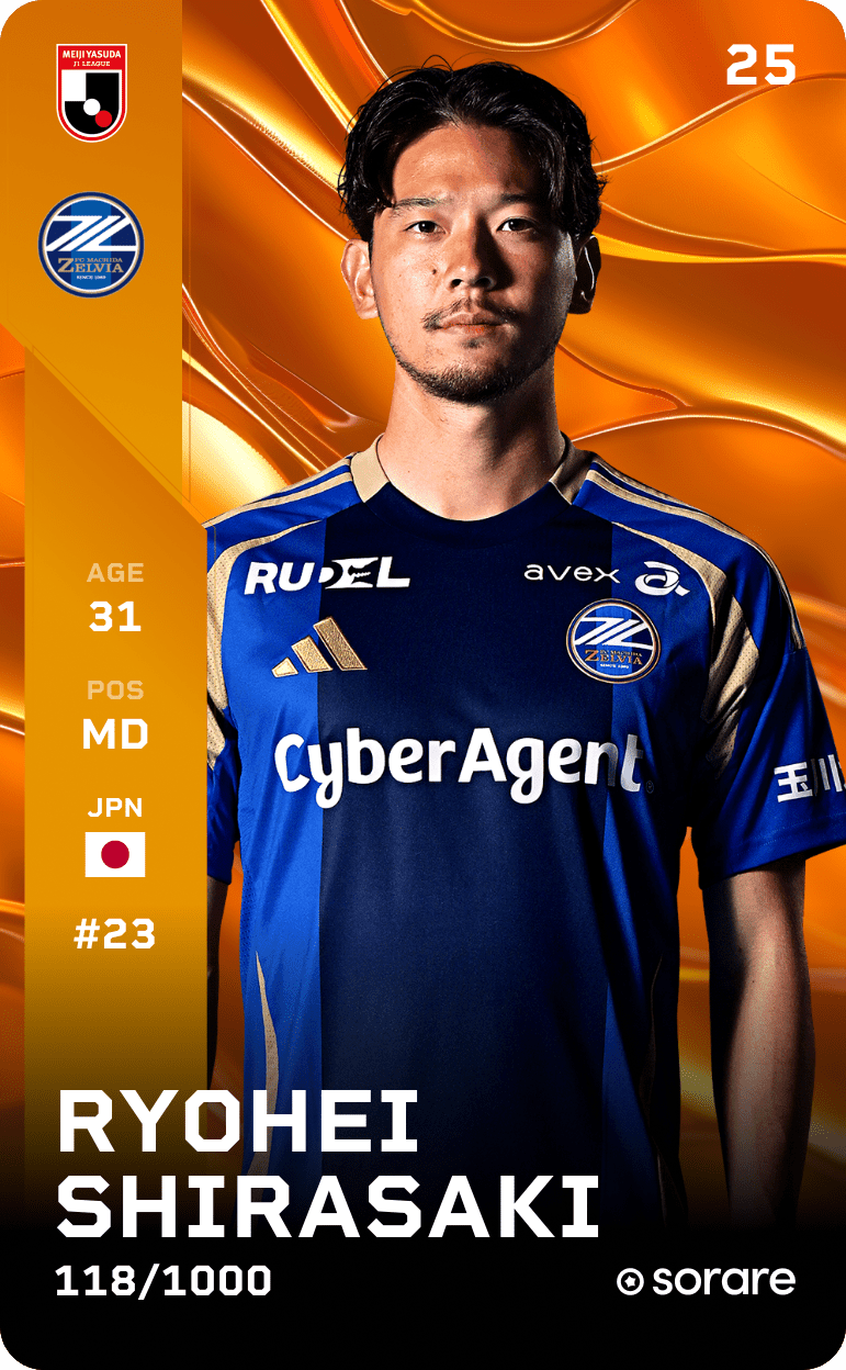 Ryohei Shirasaki 2025-26 • Limited 118/1000