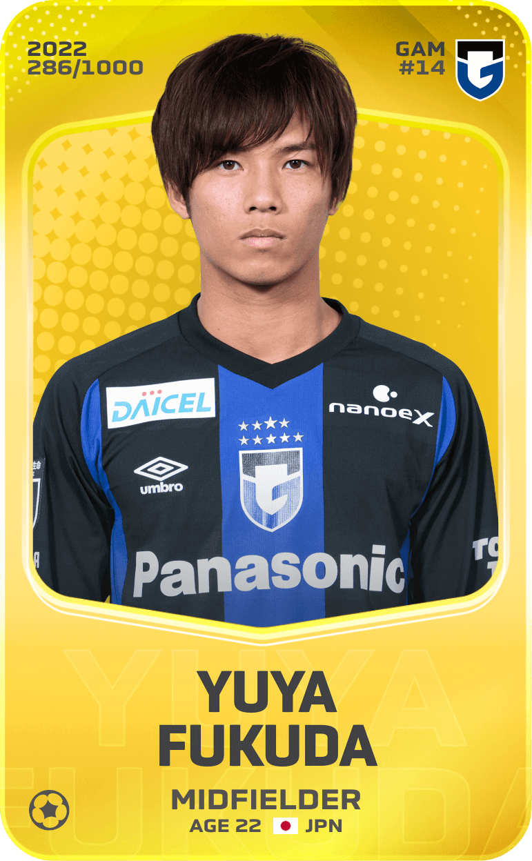 Yuya Fukuda 2022-23 • Limited 286/1000