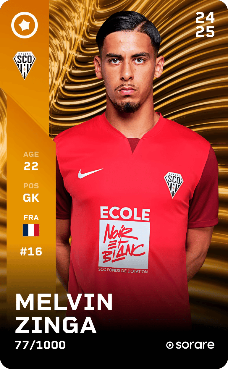 Melvin Zinga 2024-25 • Limited 77/1000
