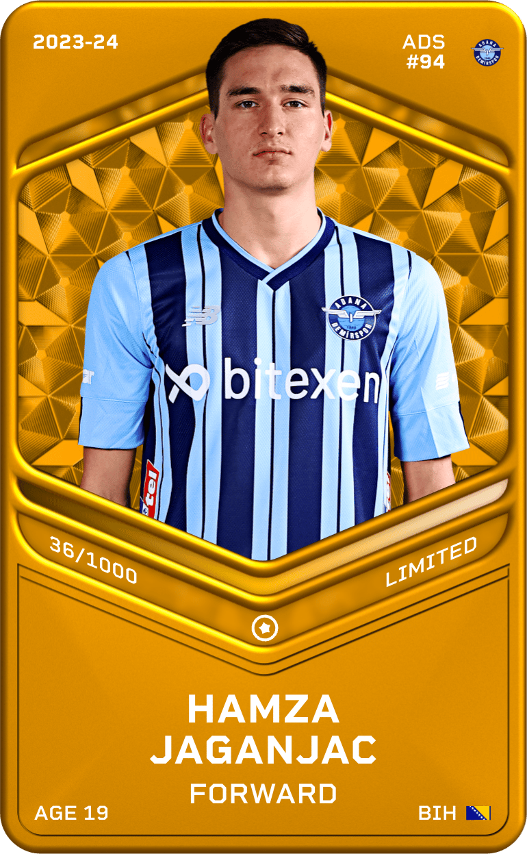 Hamza Jaganjac 2023-24 • Limited 36/1000