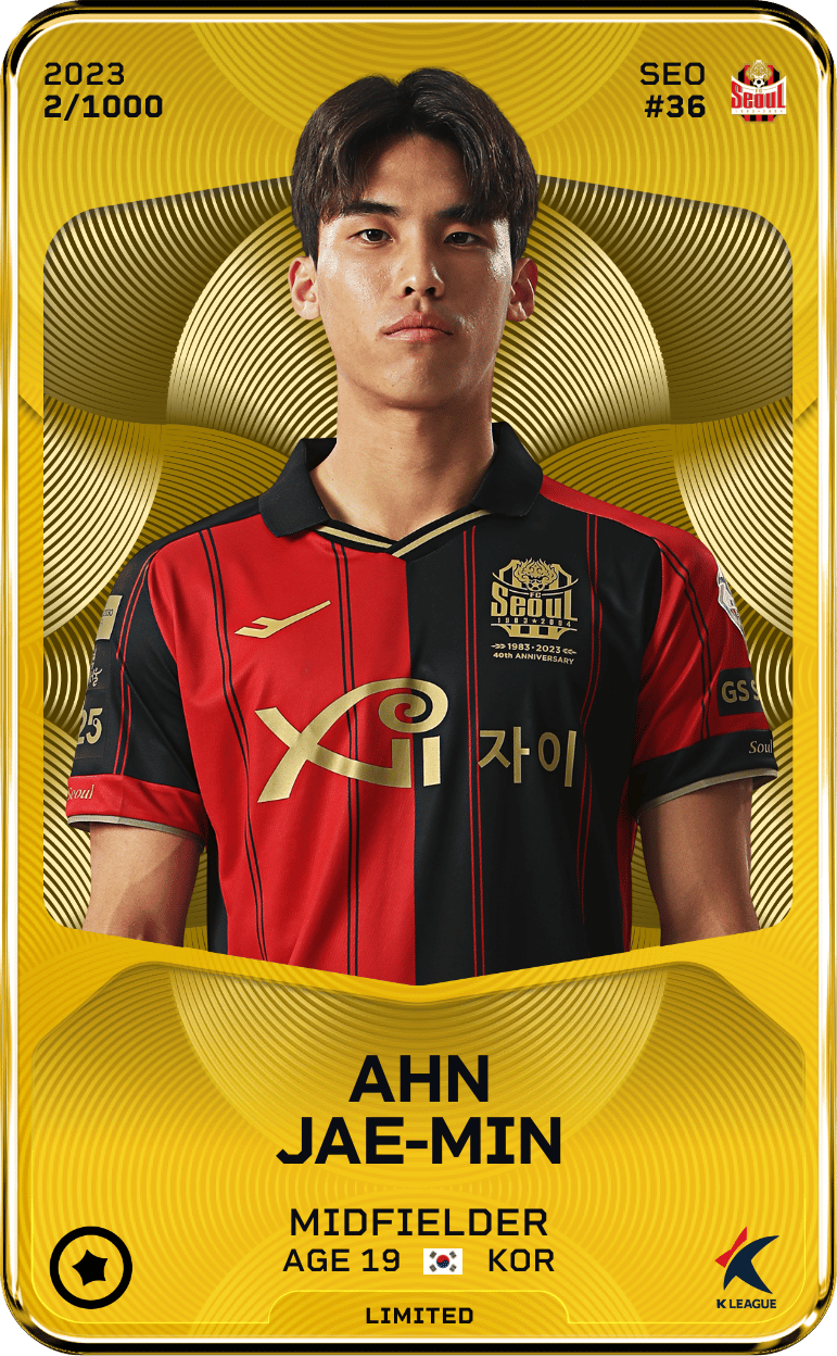 Ahn Jae-Min 2023-24 • Limited 2/1000