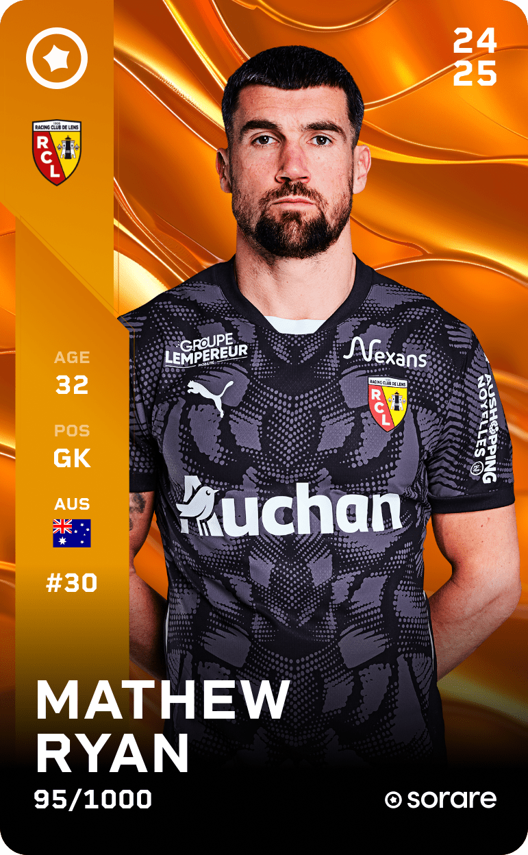 Mathew Ryan 2024-25 • Limited 95/1000