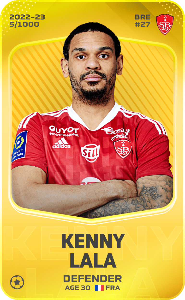 Kenny Lala 2022-23 • Limited 5/1000