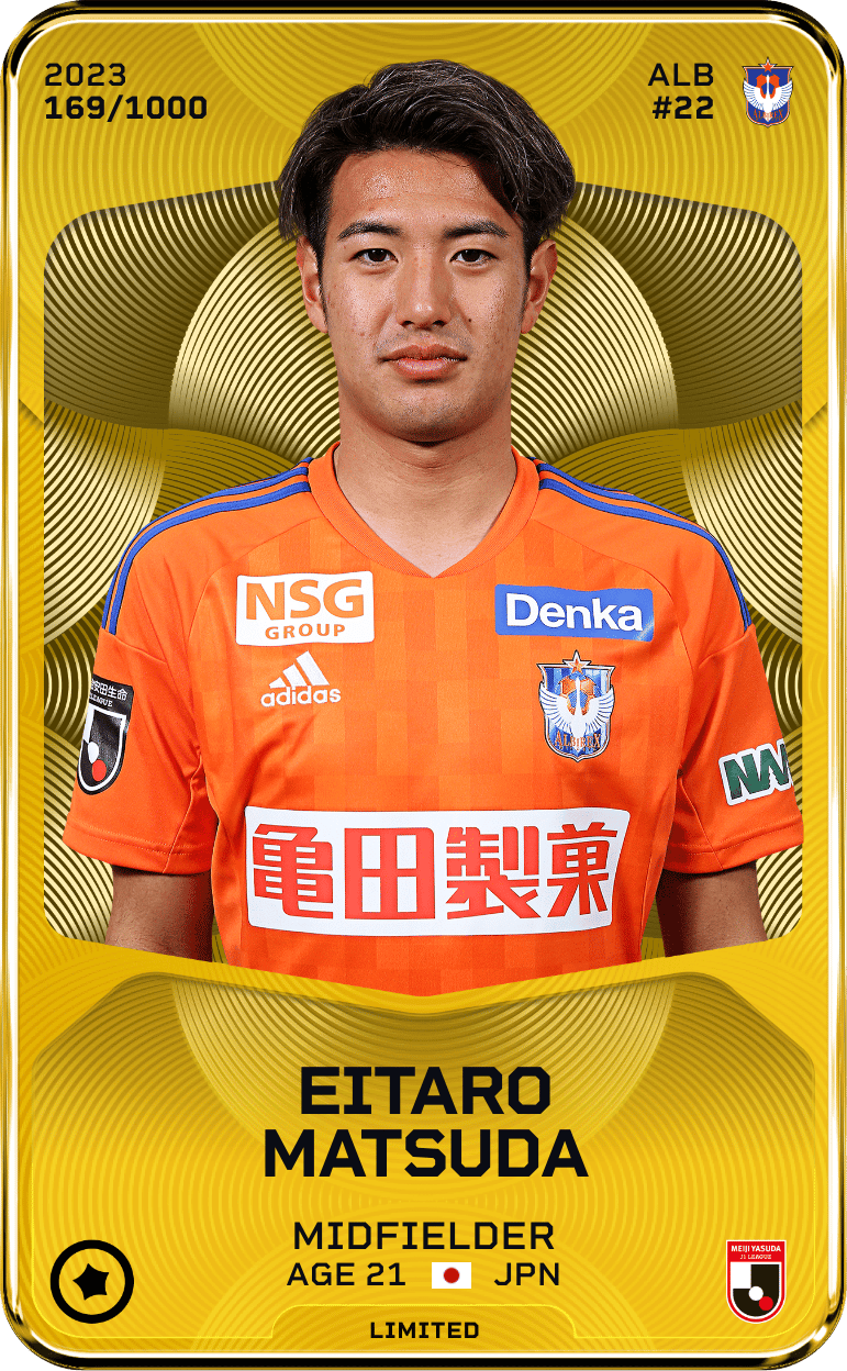 Eitaro Matsuda 2023-24 • Limited 169/1000