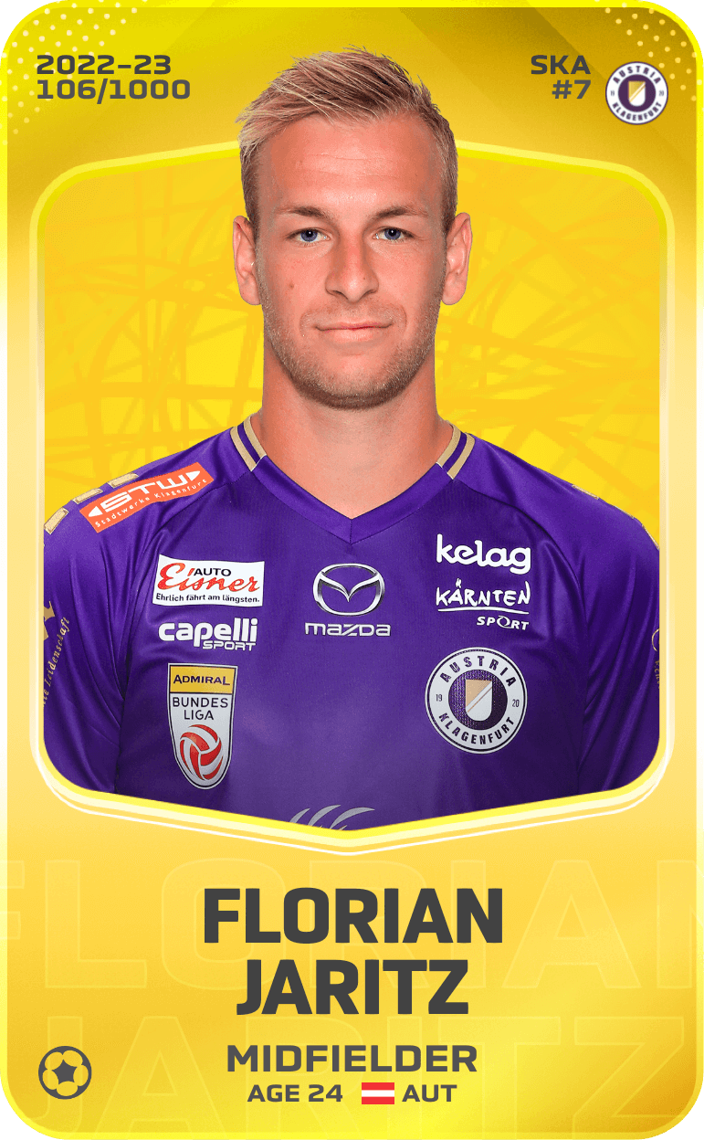 Florian Jaritz 2022-23 • Limited 106/1000