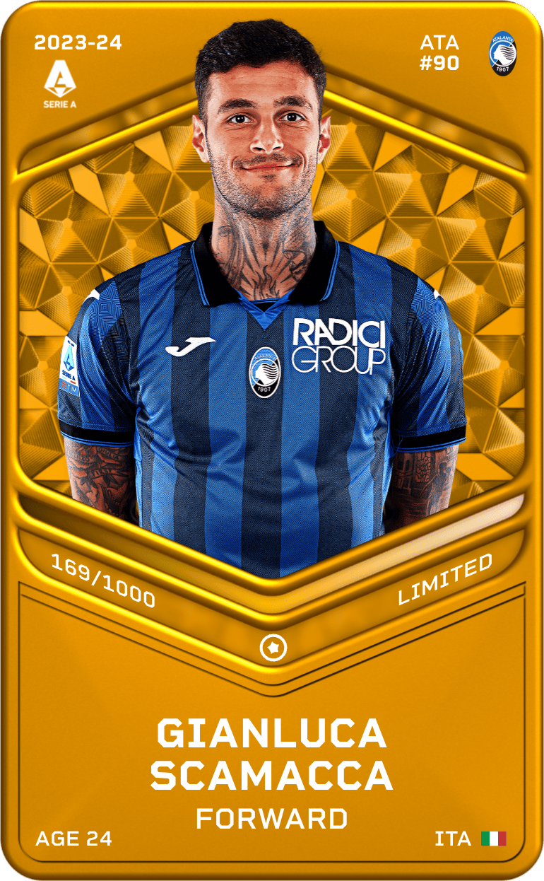 Gianluca Scamacca 2023-24 • Limited 169/1000