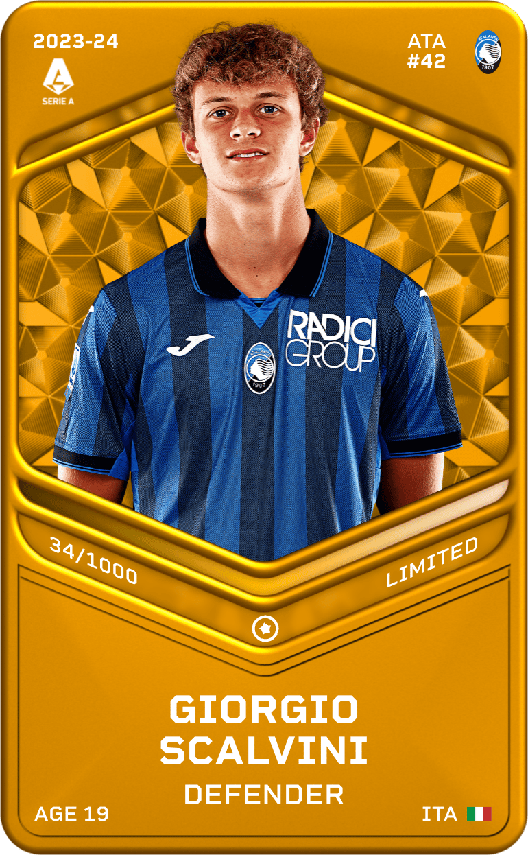Giorgio Scalvini 2023-24 • Limited 34/1000