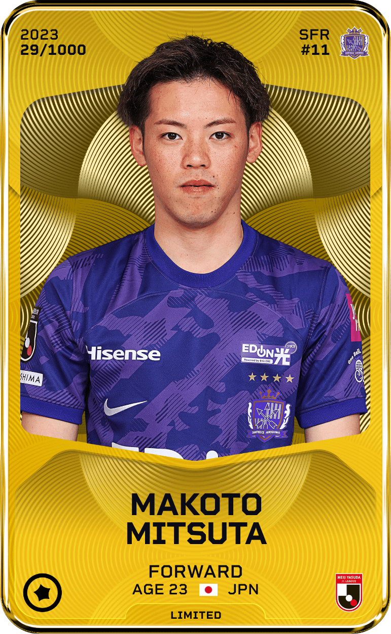 Makoto Mitsuta 2023-24 • Limited 29/1000