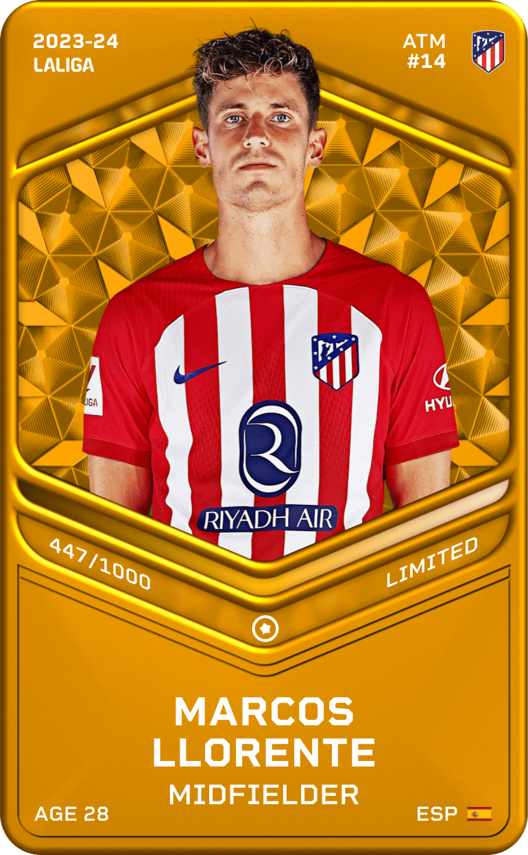 Marcos Llorente 2023-24 • Limited 447/1000