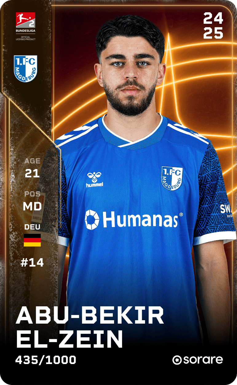 Abu-Bekir El-Zein 2024-25 • Limited 435/1000