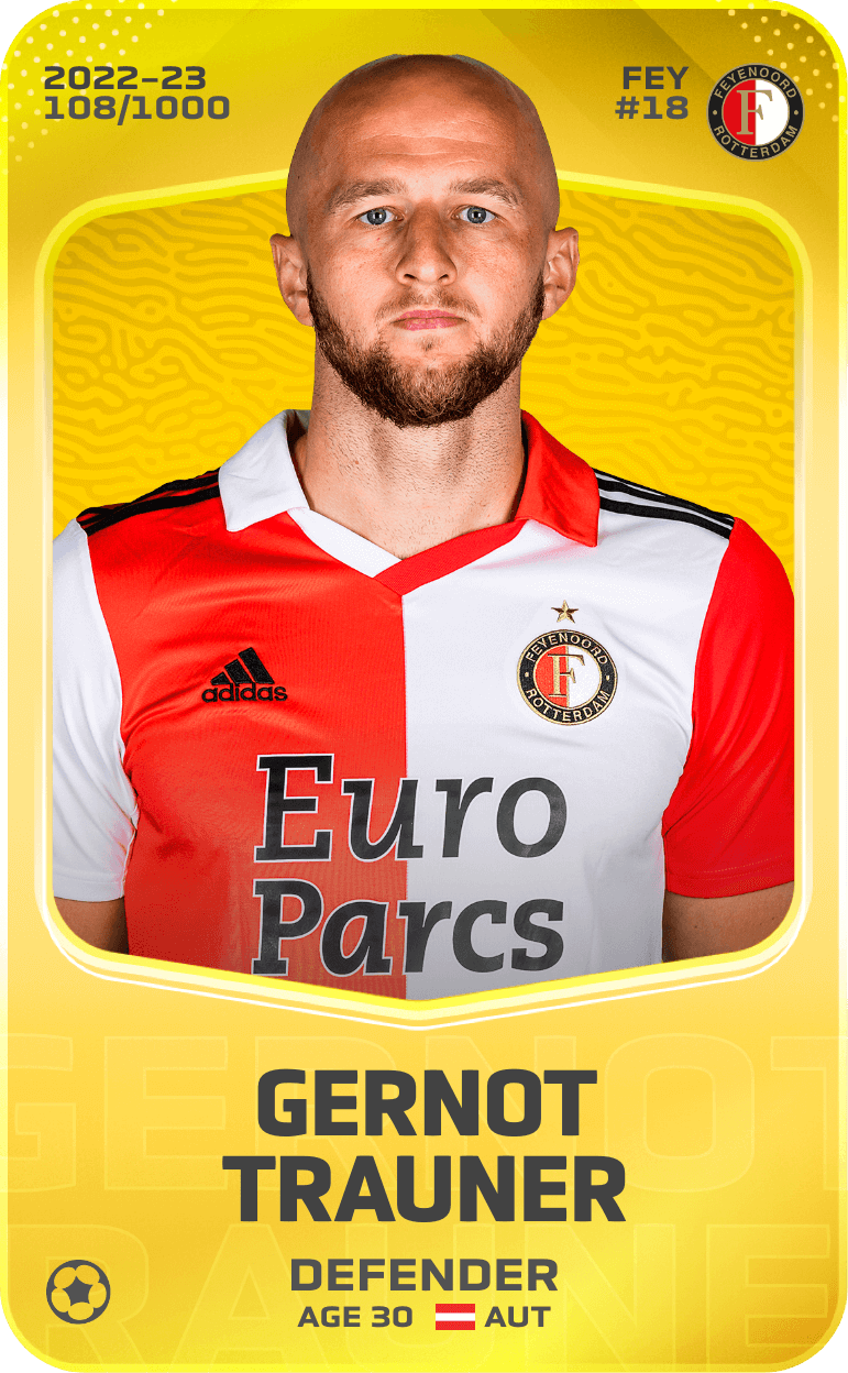 Gernot Trauner 2022-23 • Limited 108/1000