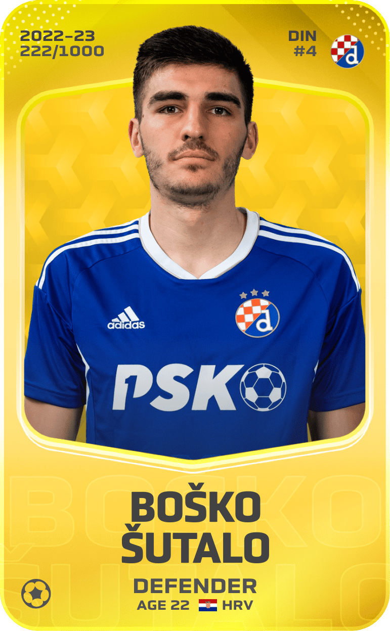 Boško Šutalo 2022-23 • Limited 222/1000