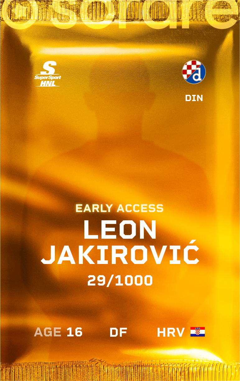 Leon Jakirović 2024-25 • Limited 29/1000
