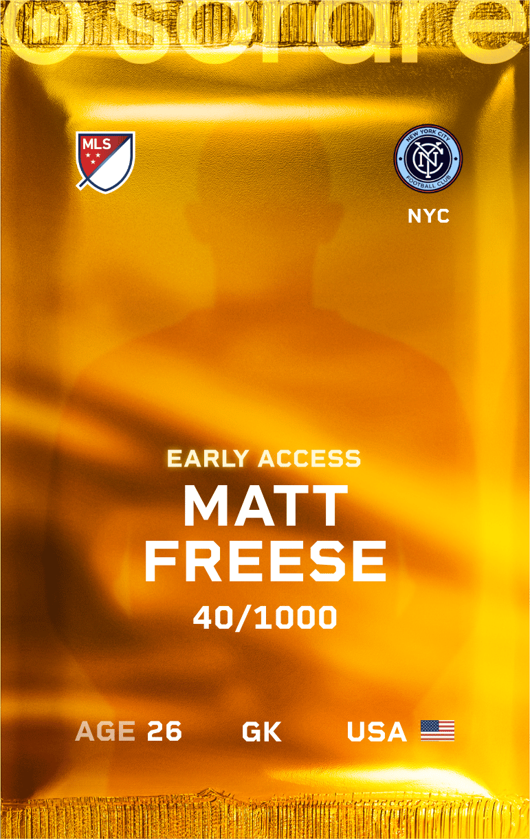 Matt Freese 2025-26 • Limited 40/1000
