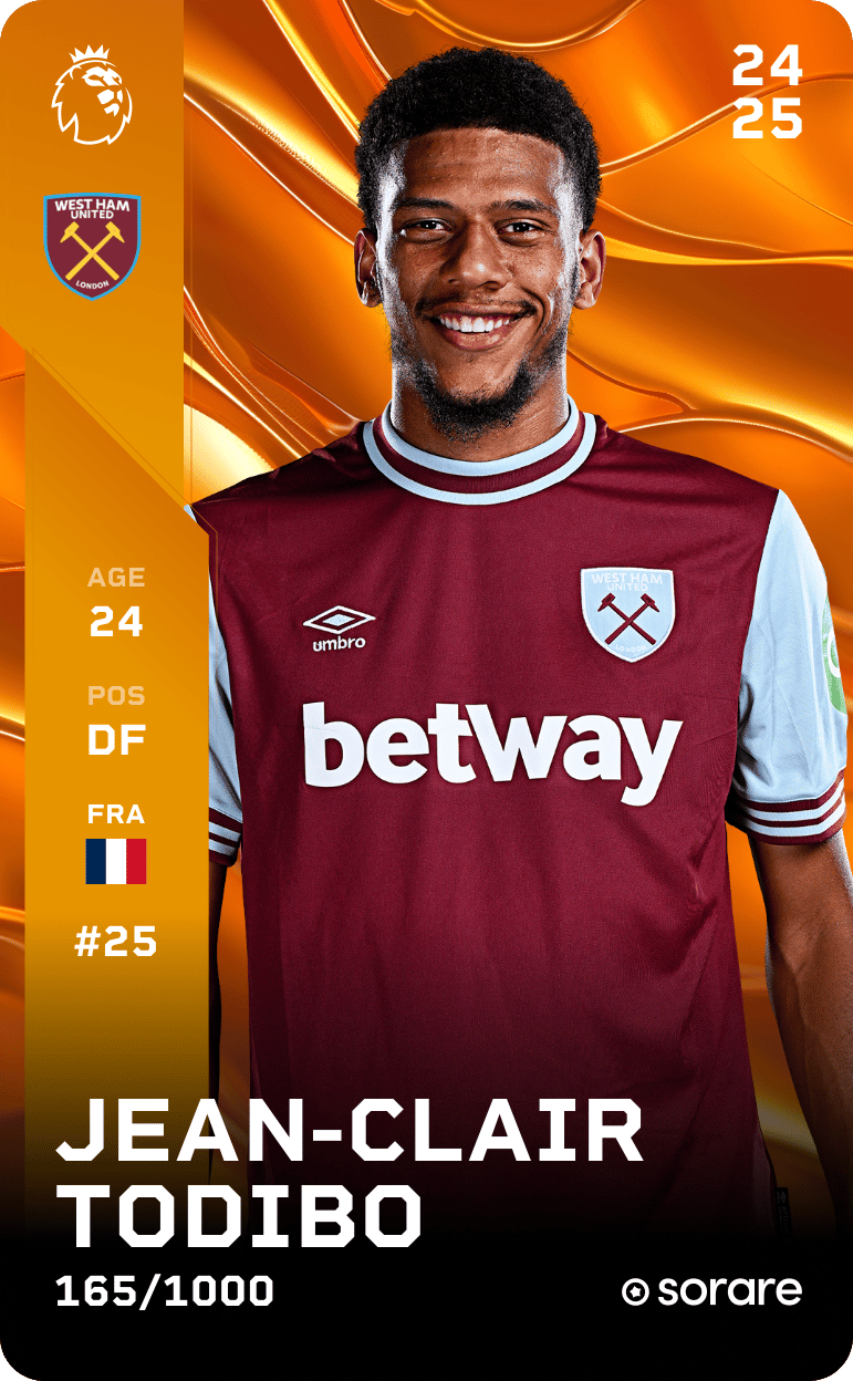 Jean-Clair Todibo 2024-25 • Limited 165/1000