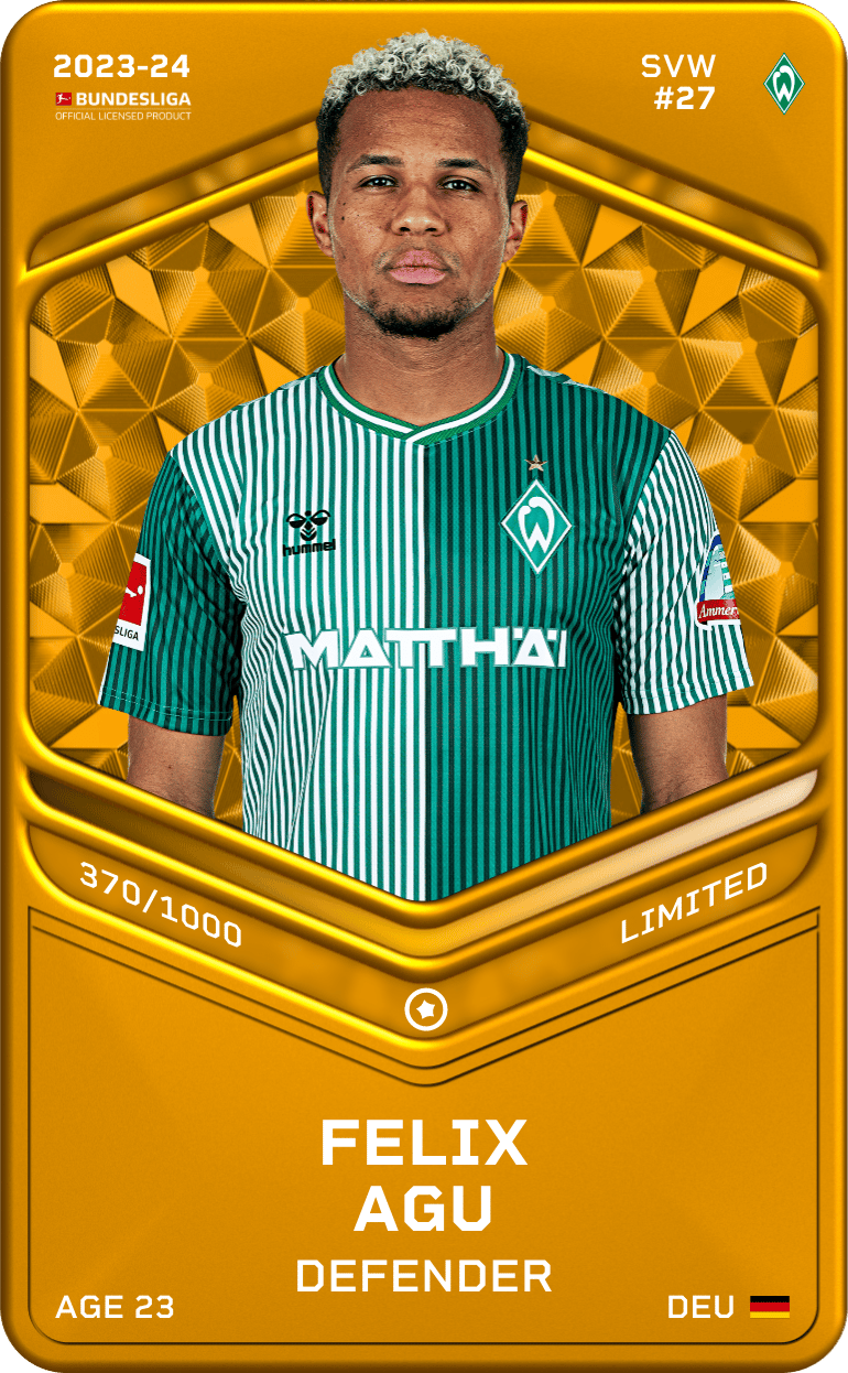 Felix Agu 2023-24 • Limited 370/1000