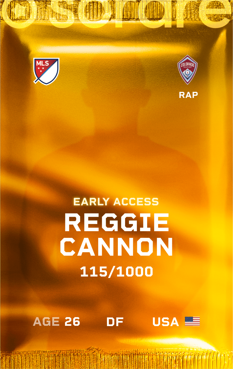 Reggie Cannon 2025-26 • Limited 115/1000