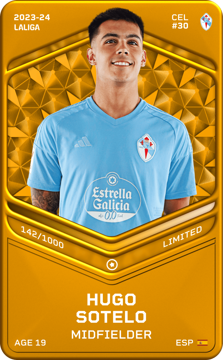 Hugo Sotelo 2023-24 • Limited 142/1000