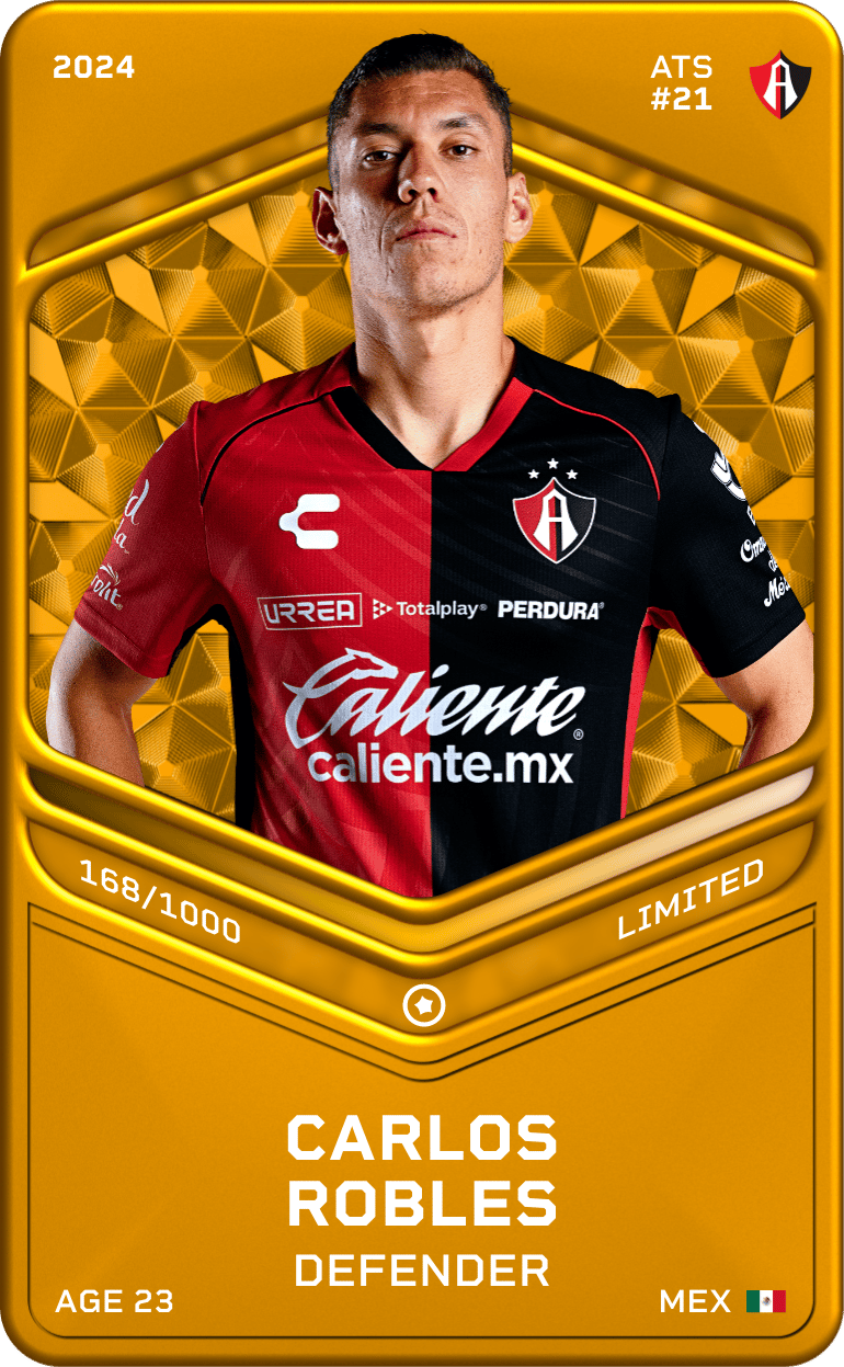 Carlos Robles 2024-25 • Limited 168/1000