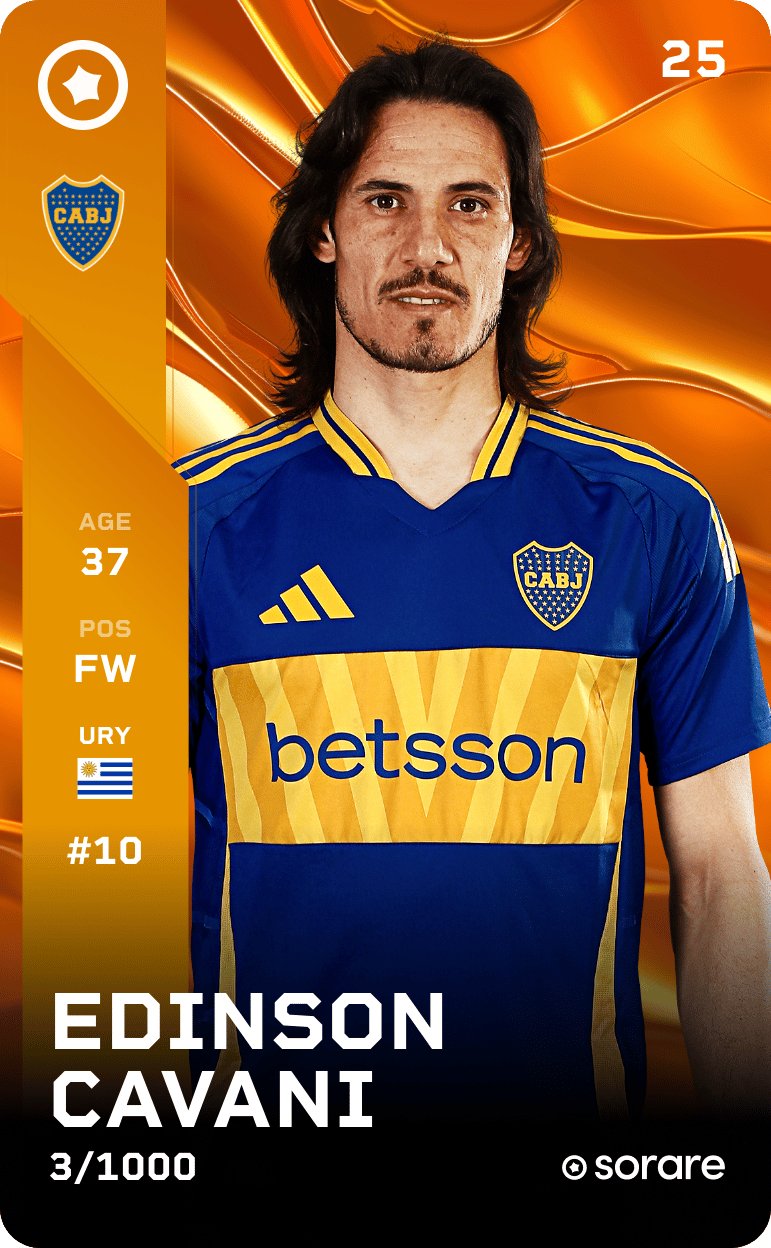 Edinson Cavani 2025-26 • Limited 3/1000