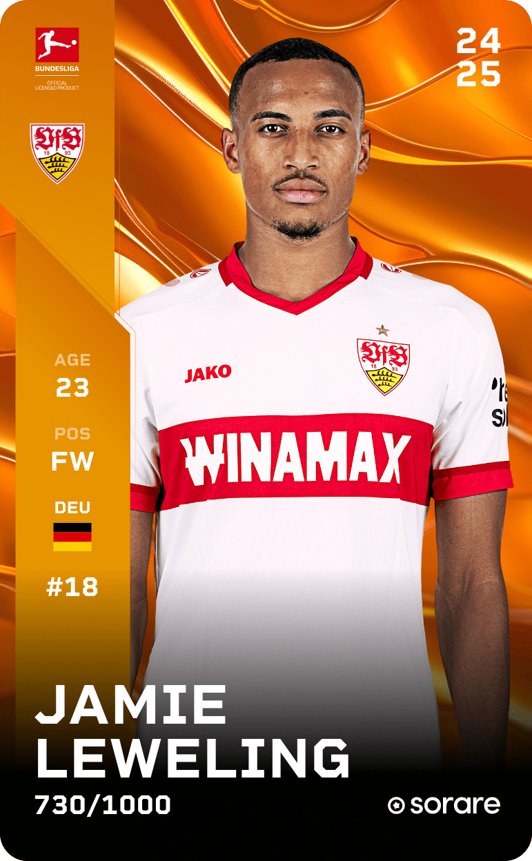 Jamie Leweling 2024-25 • Limited 730/1000