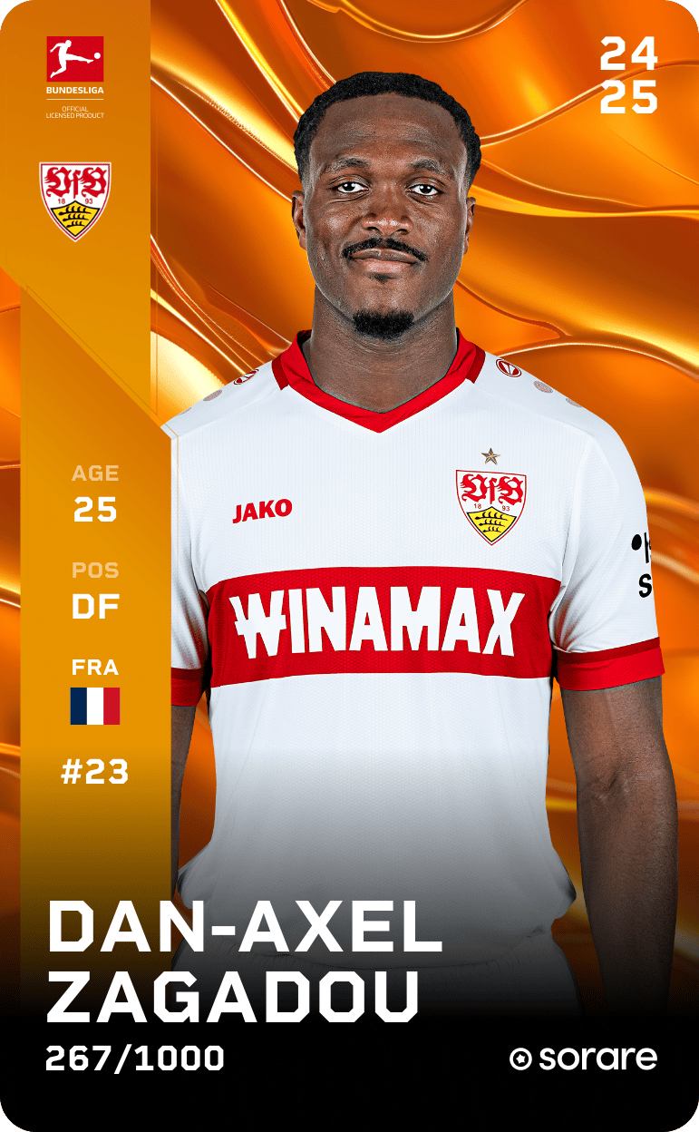 Dan-Axel Zagadou 2024-25 • Limited 267/1000