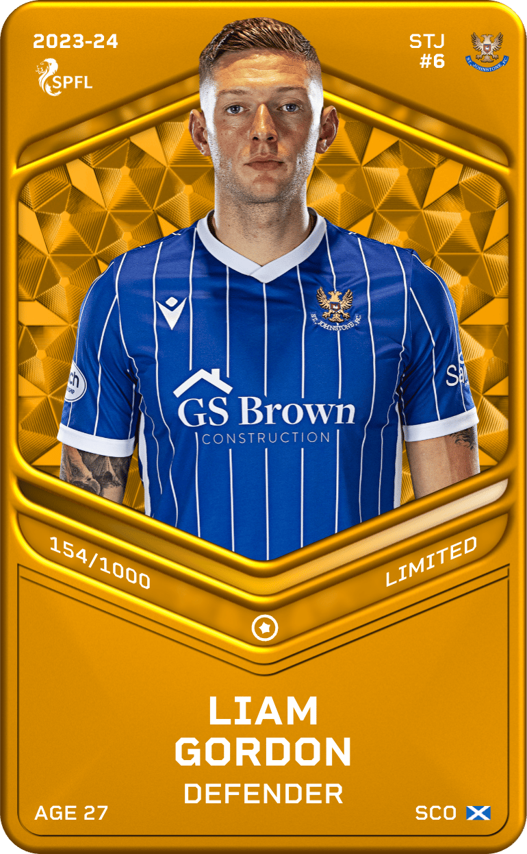 Liam Gordon 2023-24 • Limited 154/1000