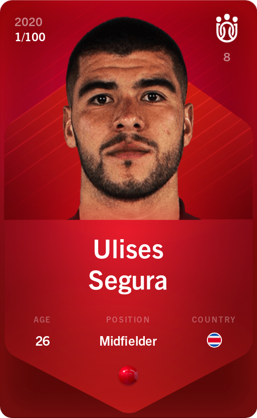 Sorare - Sorare Official - Ulises Segura 2020-21 • Rare 1/100 - NFT # 58917203457000857521903143859611962038989993502963133504485718752753706765989