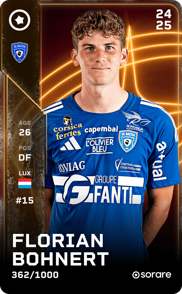 Florian Bohnert 2024-25 • Limited 362/1000
