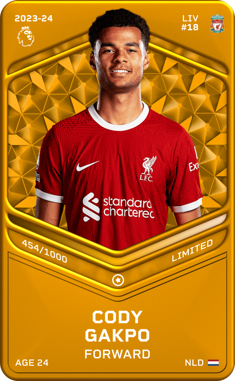 Cody Gakpo 2023-24 • Limited 454/1000