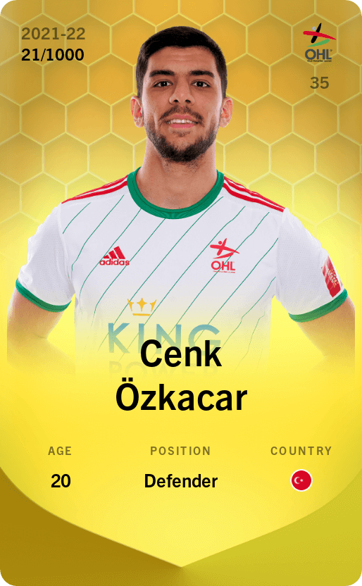 Cenk Özkacar 2021-22 • Limited 21/1000