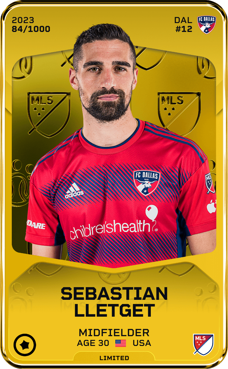 Sebastian Lletget 2023-24 • Limited 84/1000
