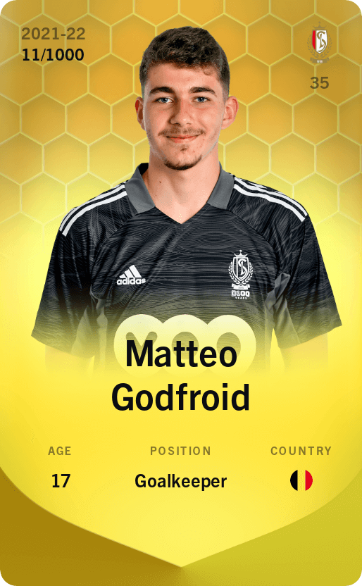 Matteo Godfroid 2021-22 • Limited 11/1000
