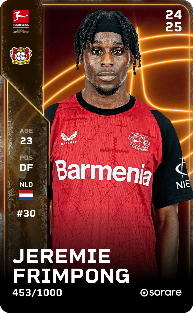 Jeremie Frimpong 2024-25 • Limited 453/1000