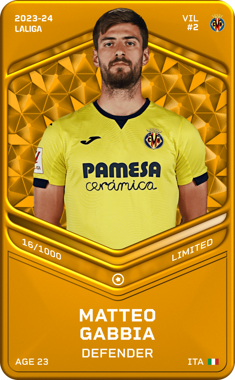 Matteo Gabbia 2023-24 • Limited 16/1000
