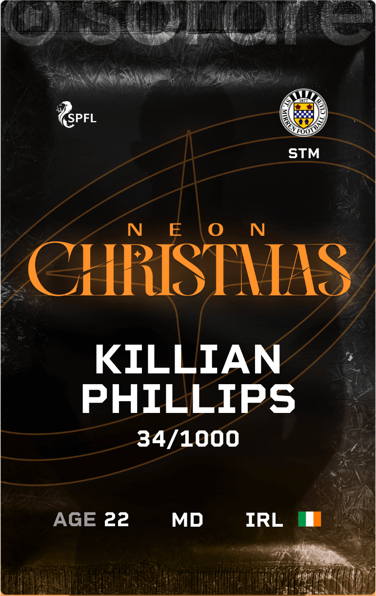 Killian Phillips 2024-25 • Limited 34/1000