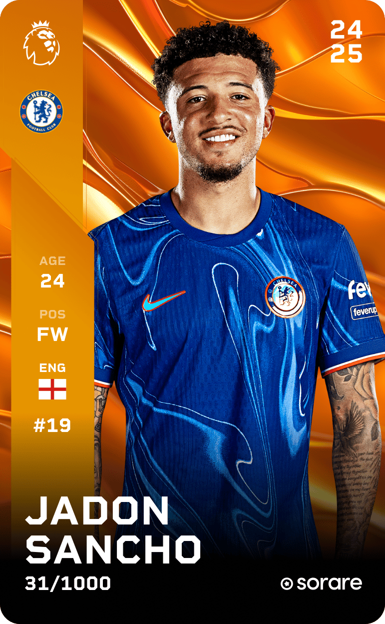Jadon Sancho 2024-25 • Limited 31/1000