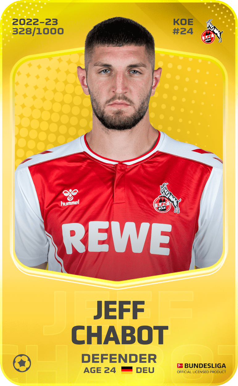 Jeff Chabot 2022-23 • Limited 328/1000